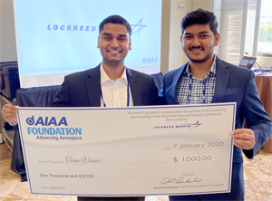 Athreya Gundamraj (left)  Kunal Gangolli (right)