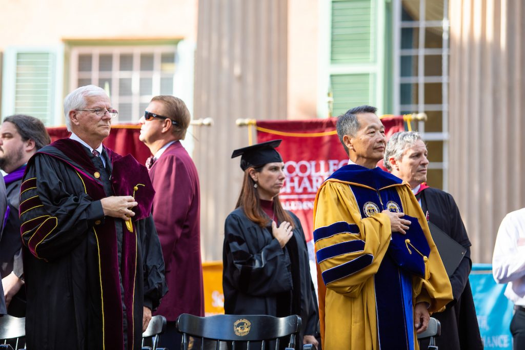 Andrew Hsu taking oath