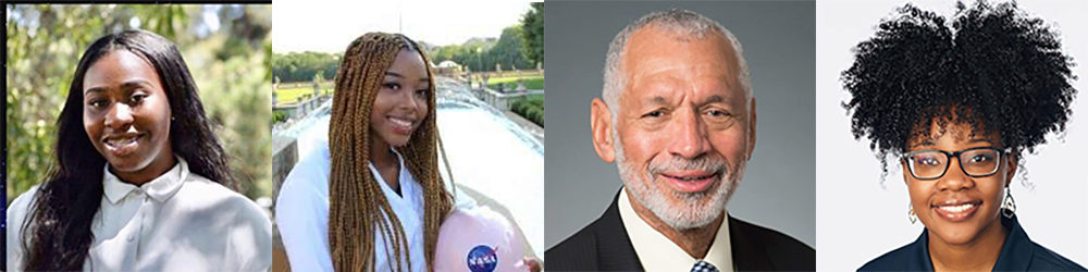 Racism in Aerospace Panel: Kaylin Borders, Aliyah Fleeks, Charles Bolden, Naia Butler Craig