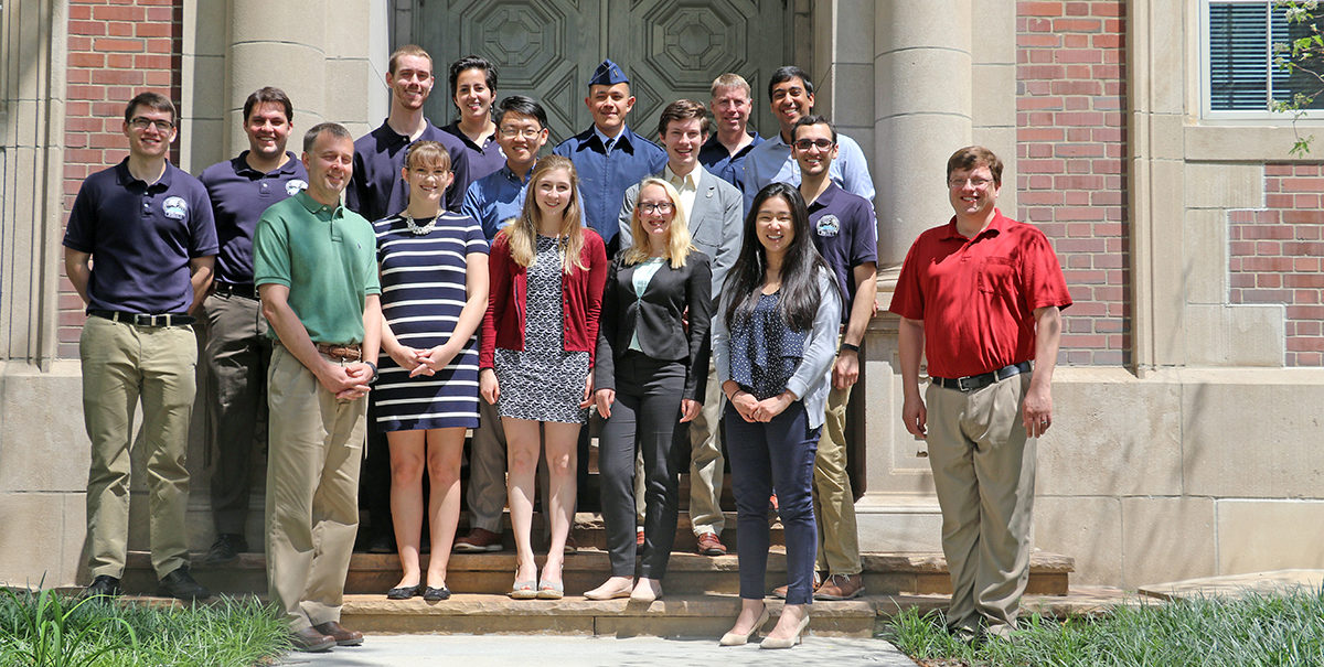 2017 Prox 1 lab group, assembled outside MK