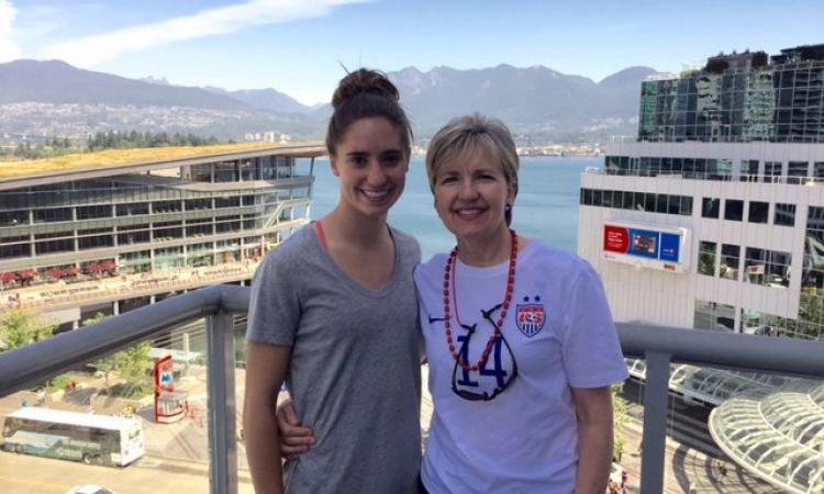 <p>This weekend, when the whole world becomes women’s soccer fans, Vickie Brian, assistant director for operations in the Guggenheim School of Aerospace Engineering, will be right in her element. The mother of Morgan Brian, midfielder for the U.S. Women's National Team, will be in the stands in Canada.</p>