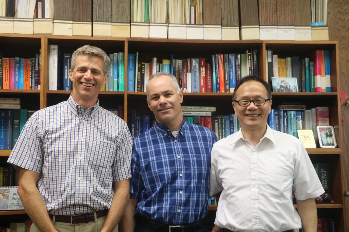 professors tim lieuwen, joe oefelein, and vigor yang 