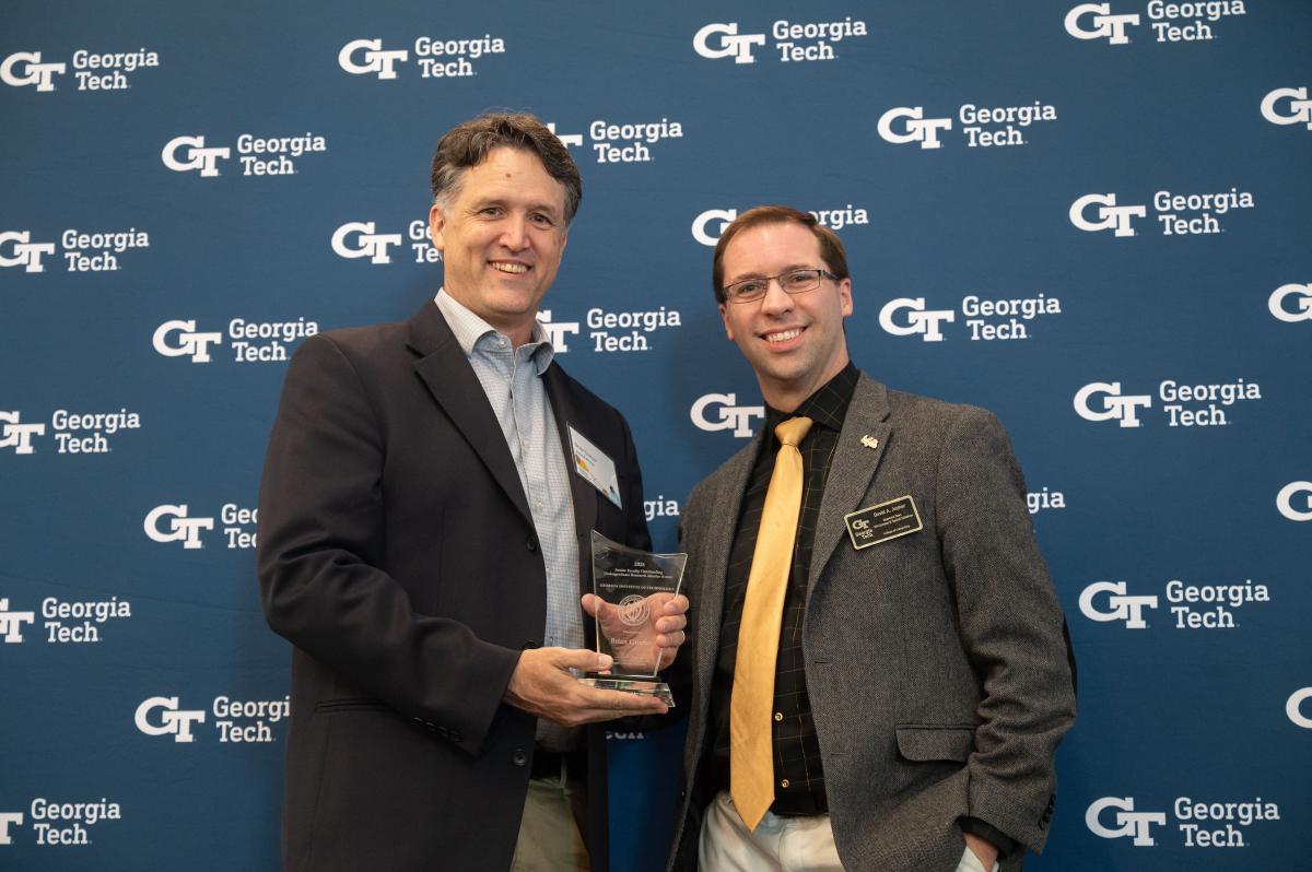 Brian Gunter receiving honor