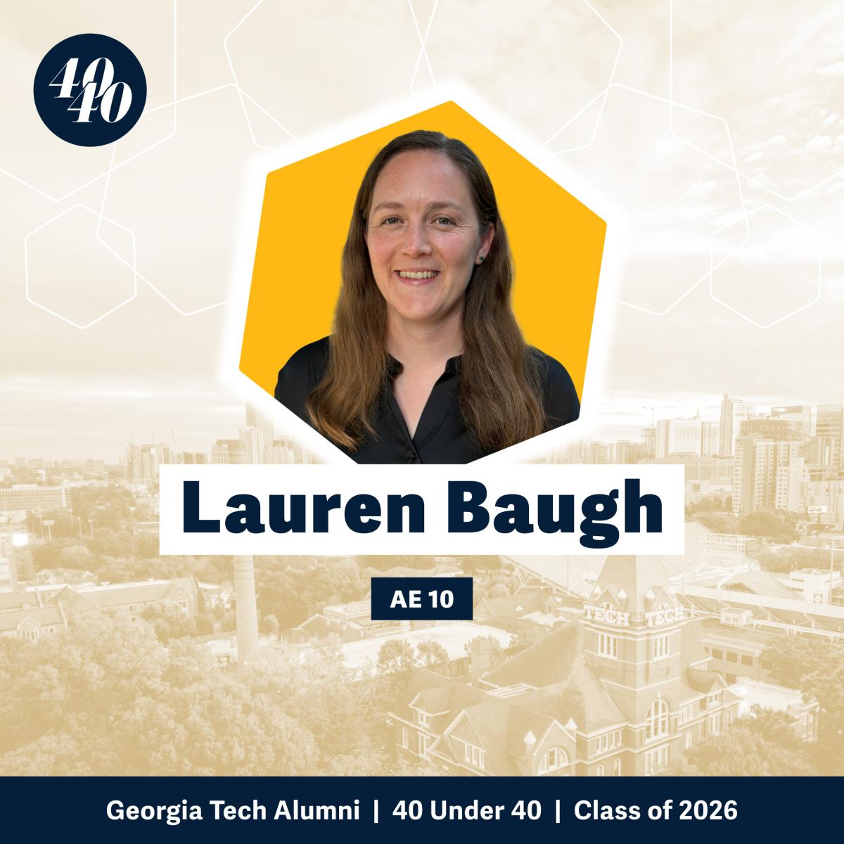 Lauren baugh 40 40