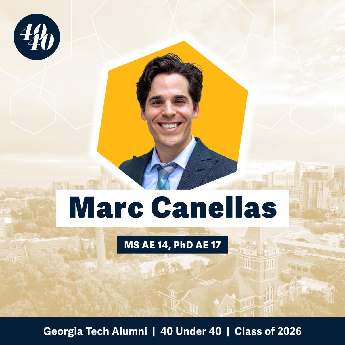 Marc Canellas 40 40